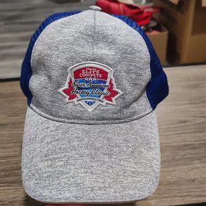 North American Hockey Classic trucker snapback cap / hat grey & blue